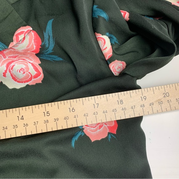 One Teaspoon Floral Wrap Blouse - Picture 10 of 14